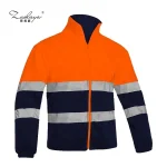 OEM Wholesale Winter Workwear Fleece-lined Jackets Reflective Safety Jacket Clothing Work Clothes