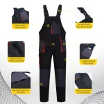 Pure Cotton Men Overall Working Jumpsuits Clothes Trousers Workwear Bib Pants work out Industry Jumpsuit Coverall scrubs for man