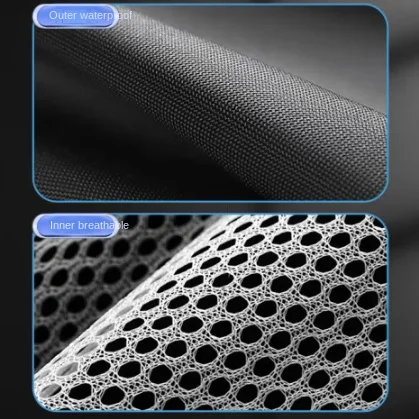 rain pants suit male duty takeout raincoat motorcycle electric bike riding split black Raincoat