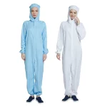 Cotton coverall uniforms for food processing industry  dustproof  waterproof