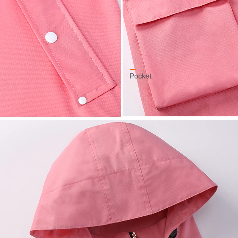 Rainfreem 3M Rain coat Factory Custom Wholesale Industrial Waterproof  Polyester Work Raincoat Adult