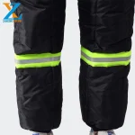 100% Polyester Refrigerator Freezer Bib pants  jacket are ready to ship