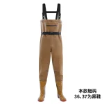 Unisex Breathable  Adjustable Fishing Waders Waterproof Chest Waders Fishing Trousers With Oxford Rain Boots And Zip Pocket