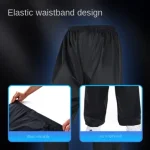 rain pants suit male duty takeout raincoat motorcycle electric bike riding split black Raincoat